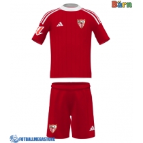 Fotballdrakt Barn Sevilla Bortedraktsett 2025-26 Kortermet (+ Korte bukser)